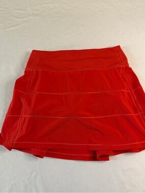 Lululemon Pace Rival Mid-Rise Skort – Red |Size 0